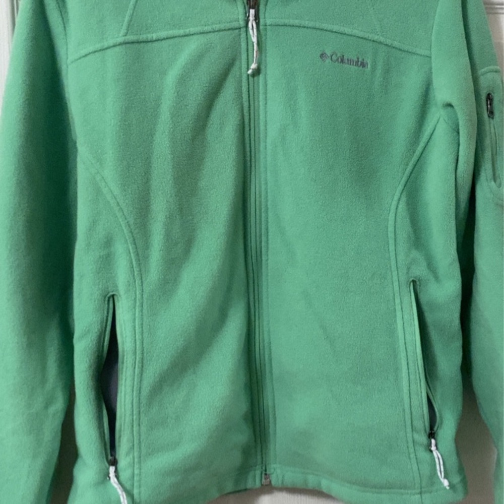 Columbia Green Fleece Jacket